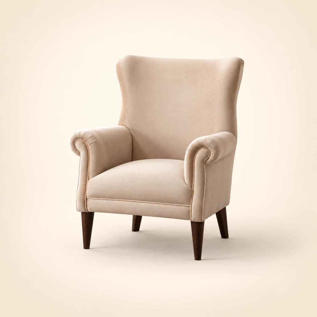 Prima Accent Chair opposite three-quarter view