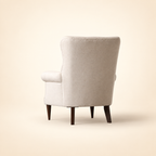 Prima Tufted Accent Chair rear view