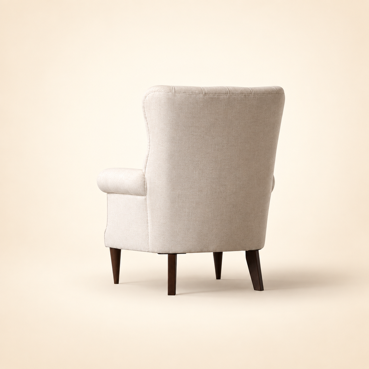Prima Tufted Accent Chair rear view