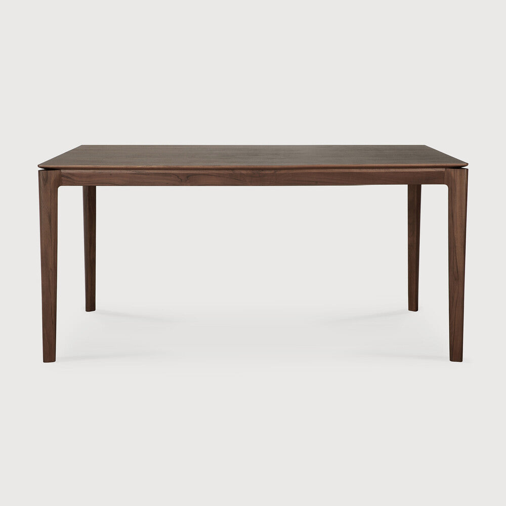 Elan Dining Table (5.3 feet) - Solid Teak/Walnut/Oak Wood