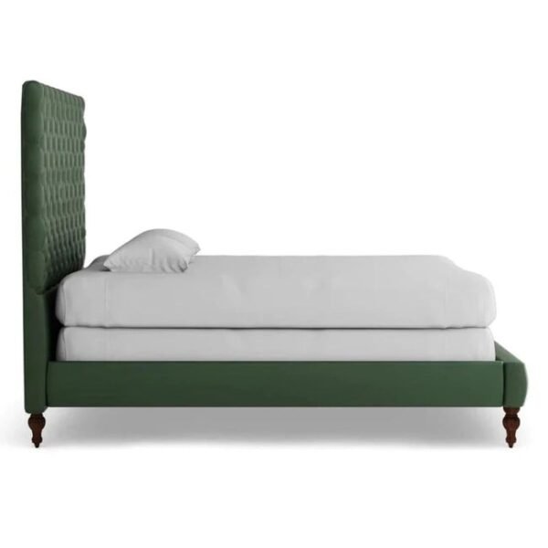 Ketty Upholstered Bed Without Storage In Suede