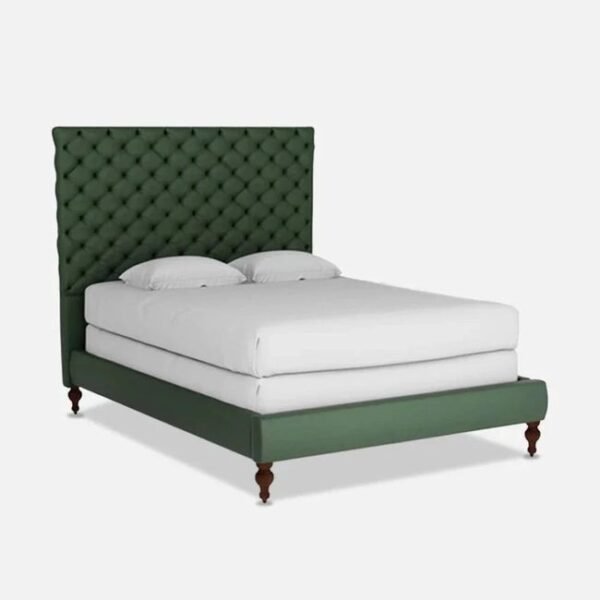 Ketty Upholstered Bed Without Storage In Suede