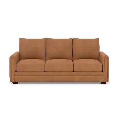 Amber 4 Seater Leather Sofa
