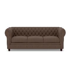 Chesterfield 4 Seater Leather Sofa