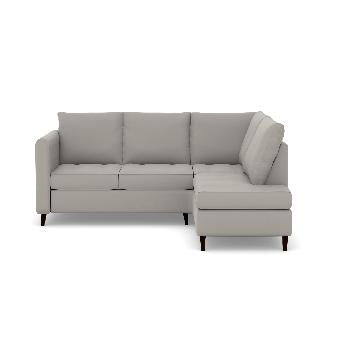 Zinc Corner Leather LHF With Chaise