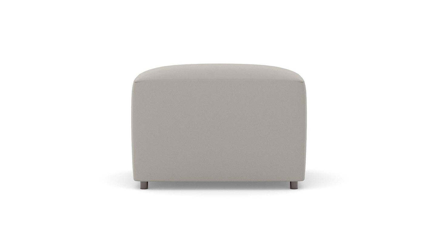 Pouffe Leather Ottoman