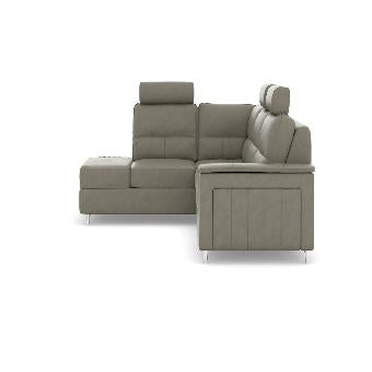 Hudson Corner Artificial Leather RHF With Chaise