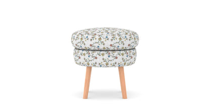 Moon Fabric Ottoman