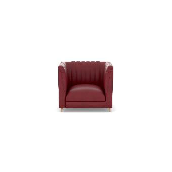 Baxley 1 Seater Artificial Leather Sofa
