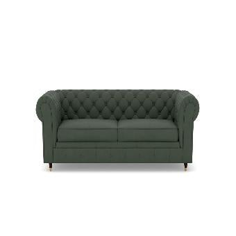 Chesterfield 3 Seater Leather Sofa