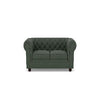 Chesterfield 2 Seater Leather Sofa