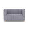 Verna 3 Seater Fabric Sofa