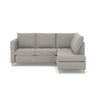 Zinc Corner Leather LHF With Chaise