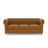 Chesterfield 4 Seater Artificial Leather Sofa