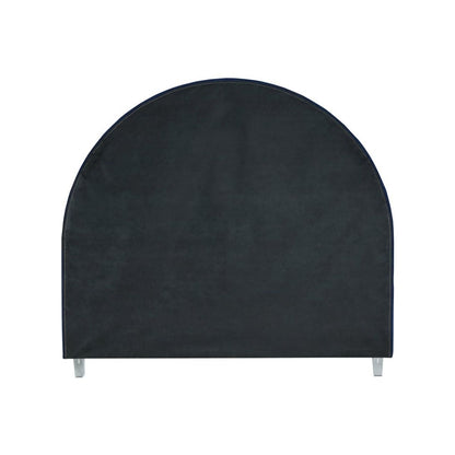 Rainbow Upholstered Kids Bed Without Storage In Suede