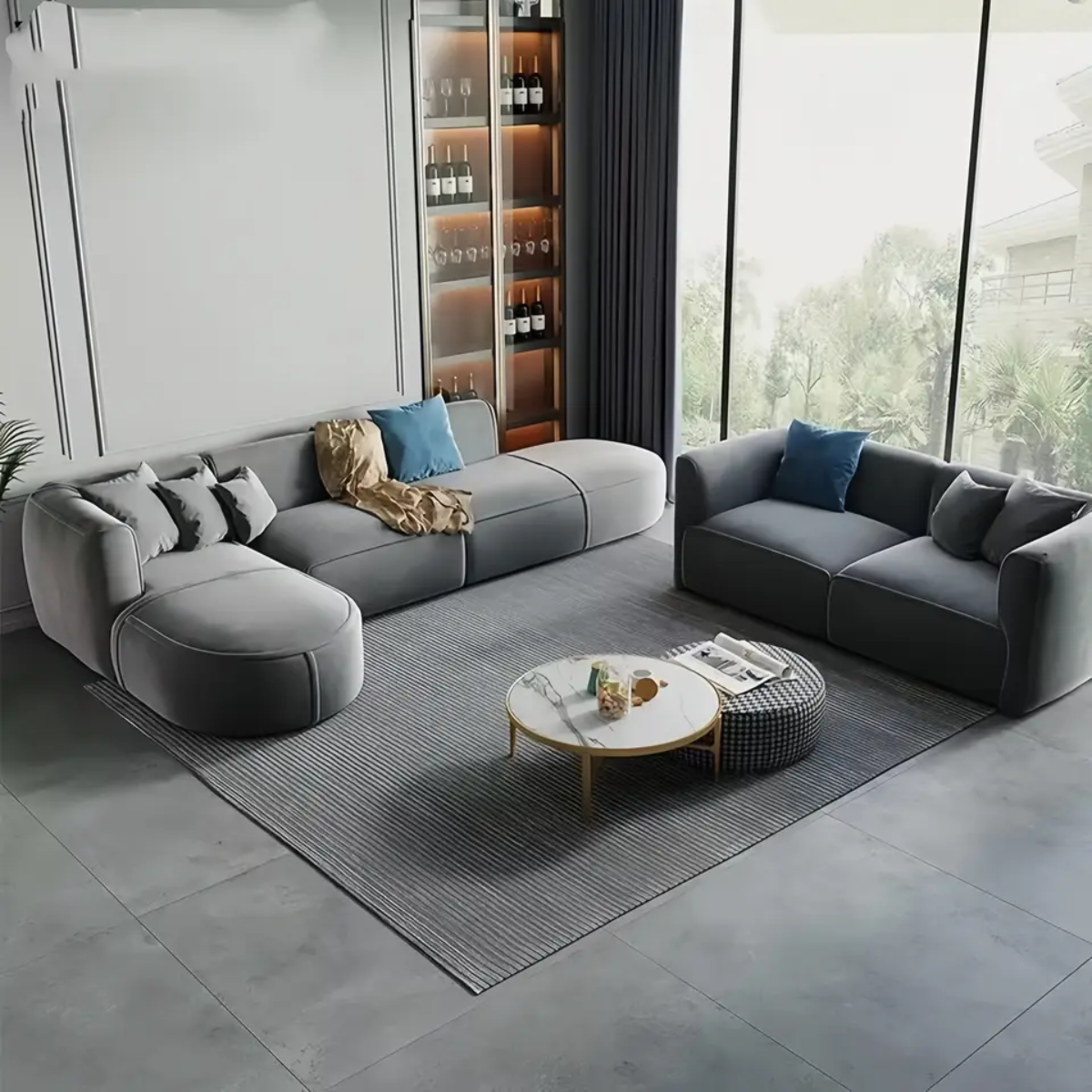 Summit Style Corner Sofa