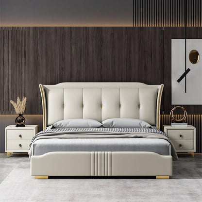 Kosmo Upholstered Bed Without Storage In Fabric