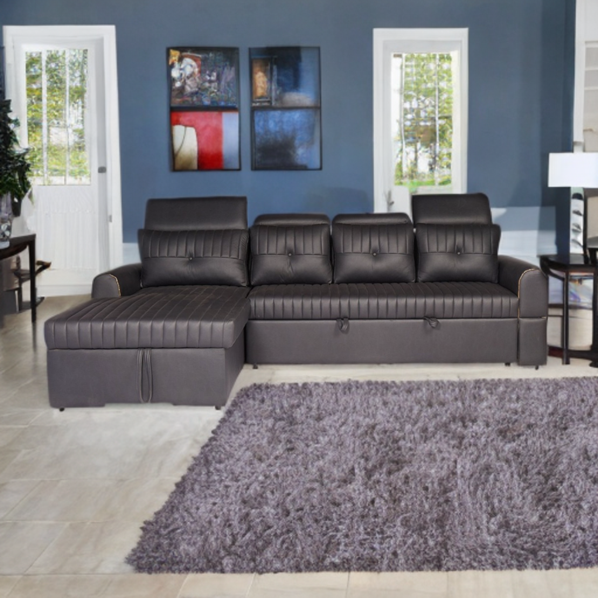Royale Sofa Cum Bed With Lounger