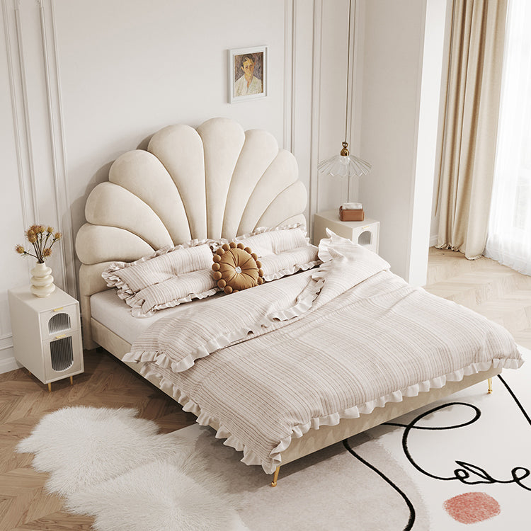 Kidzee Pro Upholstered Kids Bed Without Storage In Suede