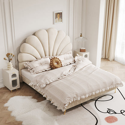 Kidzee Pro Upholstered Kids Bed Without Storage In Suede