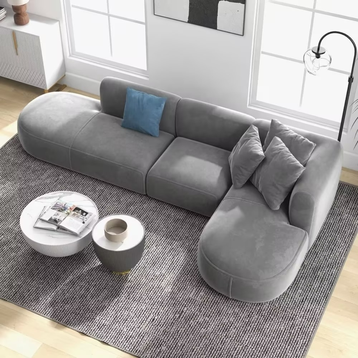Summit Style Corner Sofa