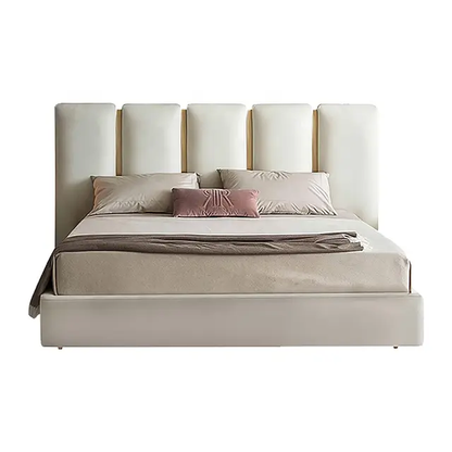 Defender Upholstered Bed Without Storage In Suede
