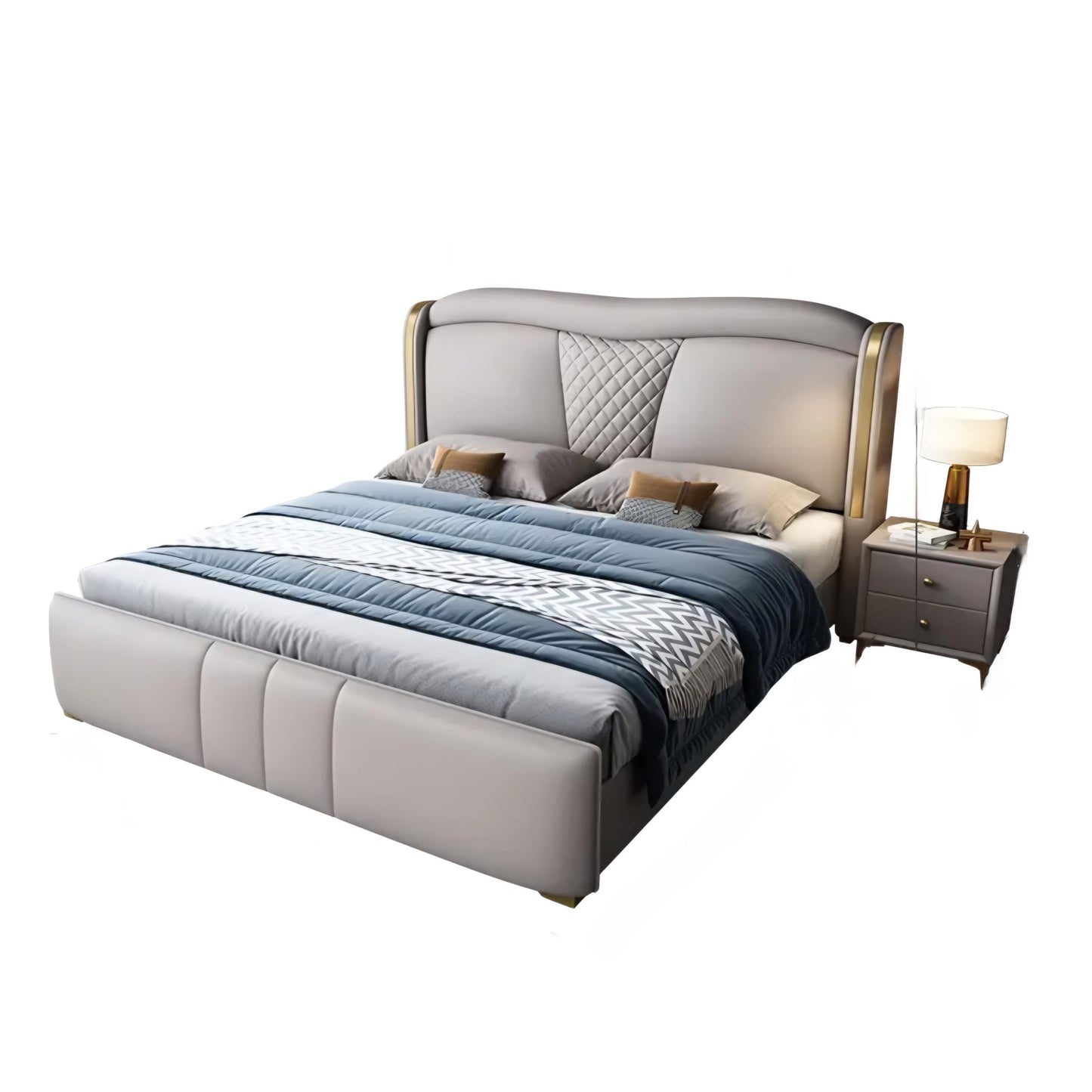 Meadow Upholstered Bed Without Storage In Fabric