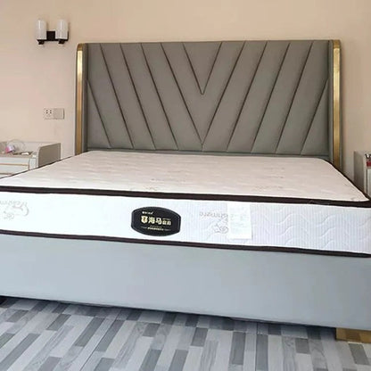 Albris Upholstered Bed Without Storage In Suede