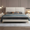Rocking Upholstered Bed Without Storage In Leatherette