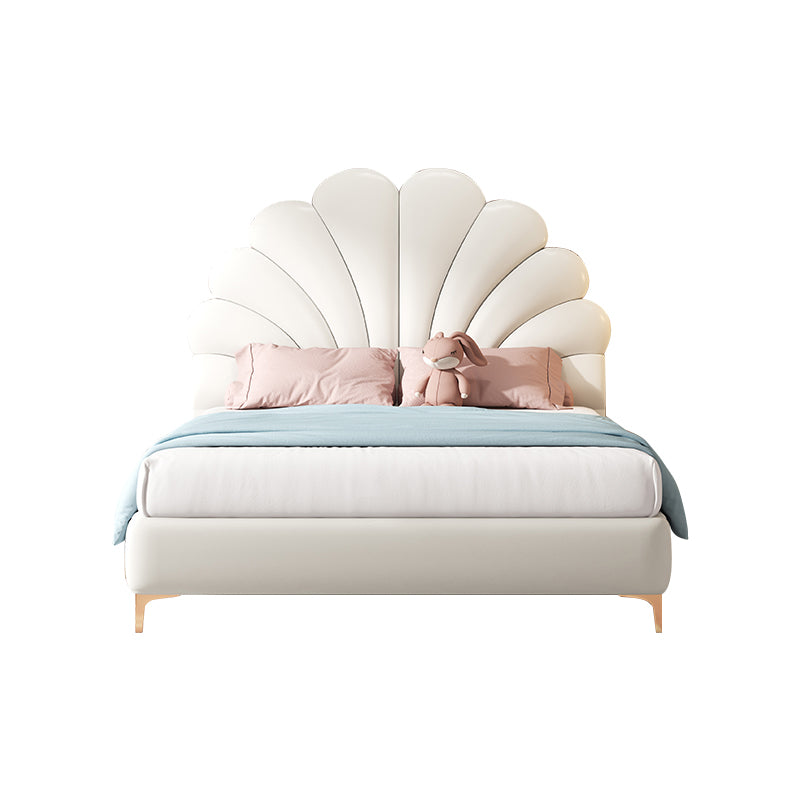 Kidzee Pro Upholstered Kids Bed Without Storage In Suede