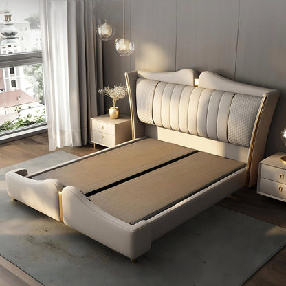 Enri Upholstered Bed Without Storage In Fabric
