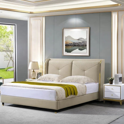 Orion Upholstered Bed Without Storage In Leatherette