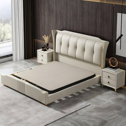 Kosmo Upholstered Bed Without Storage In Fabric