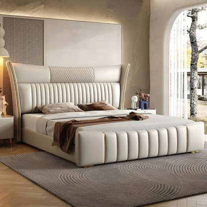 Samsun Upholstered Bed Without Storage In Fabric