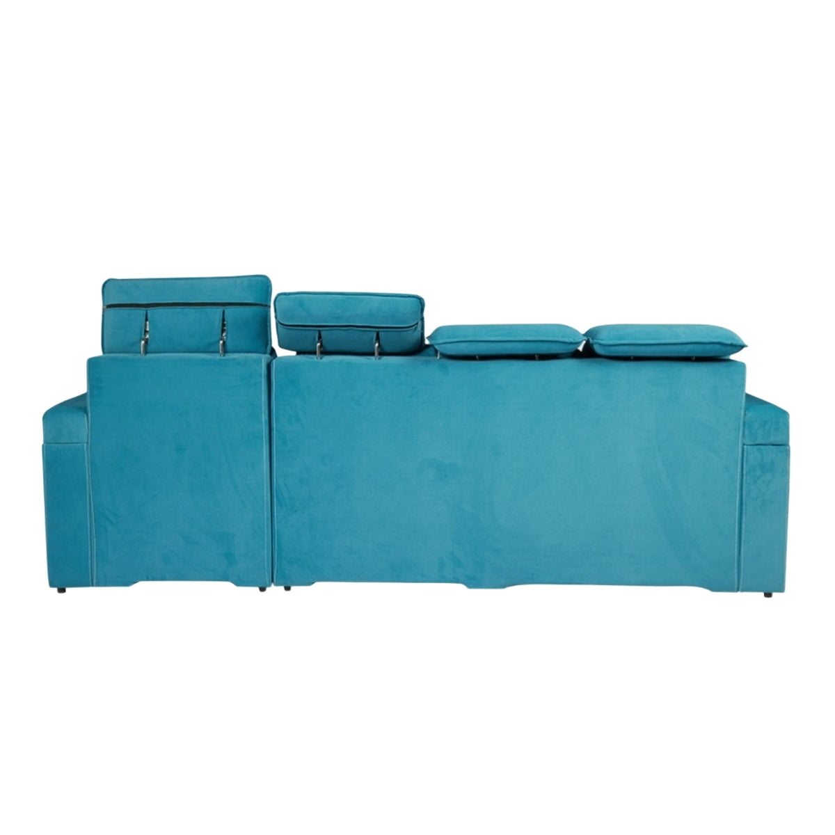 Titanium luxurious Sofa Cum Bed With Lounger