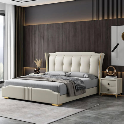 Kosmo Upholstered Bed Without Storage In Fabric