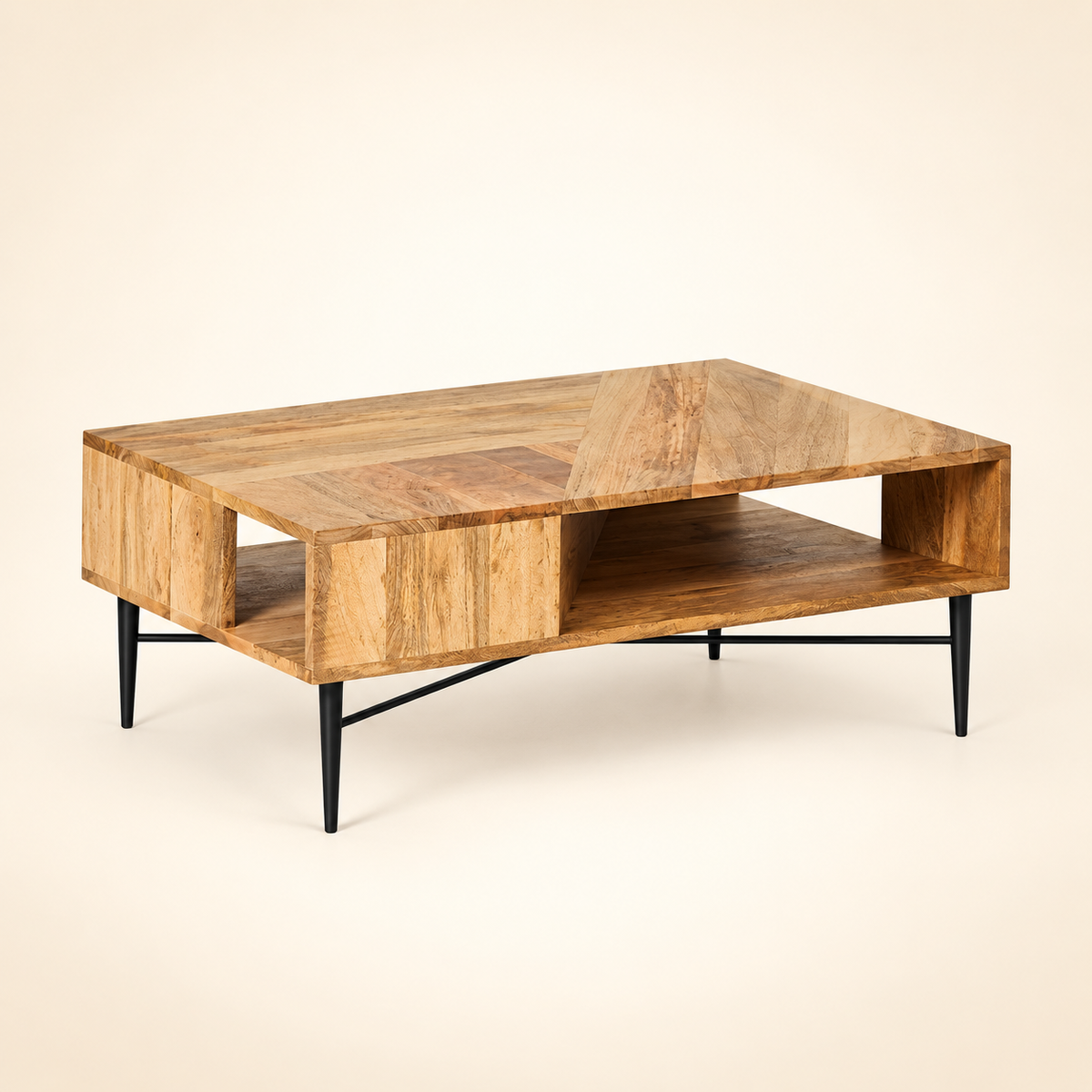 Roar Coffee Table - elevated tabletop view