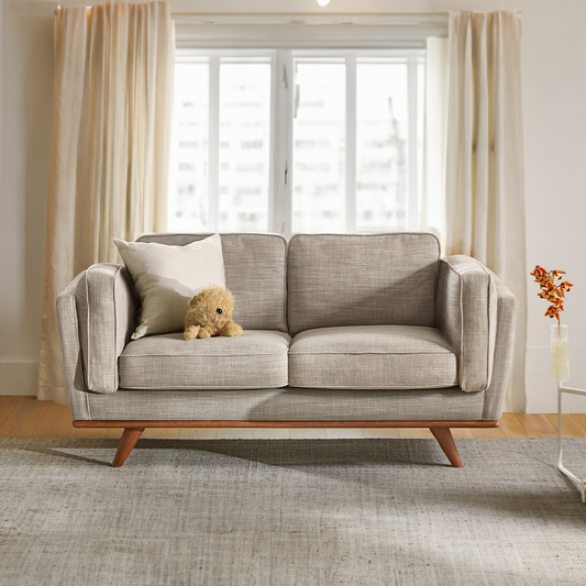 Lumo Sofa | 2 Seater | Down-feather Back Cushions (5.5 feet)