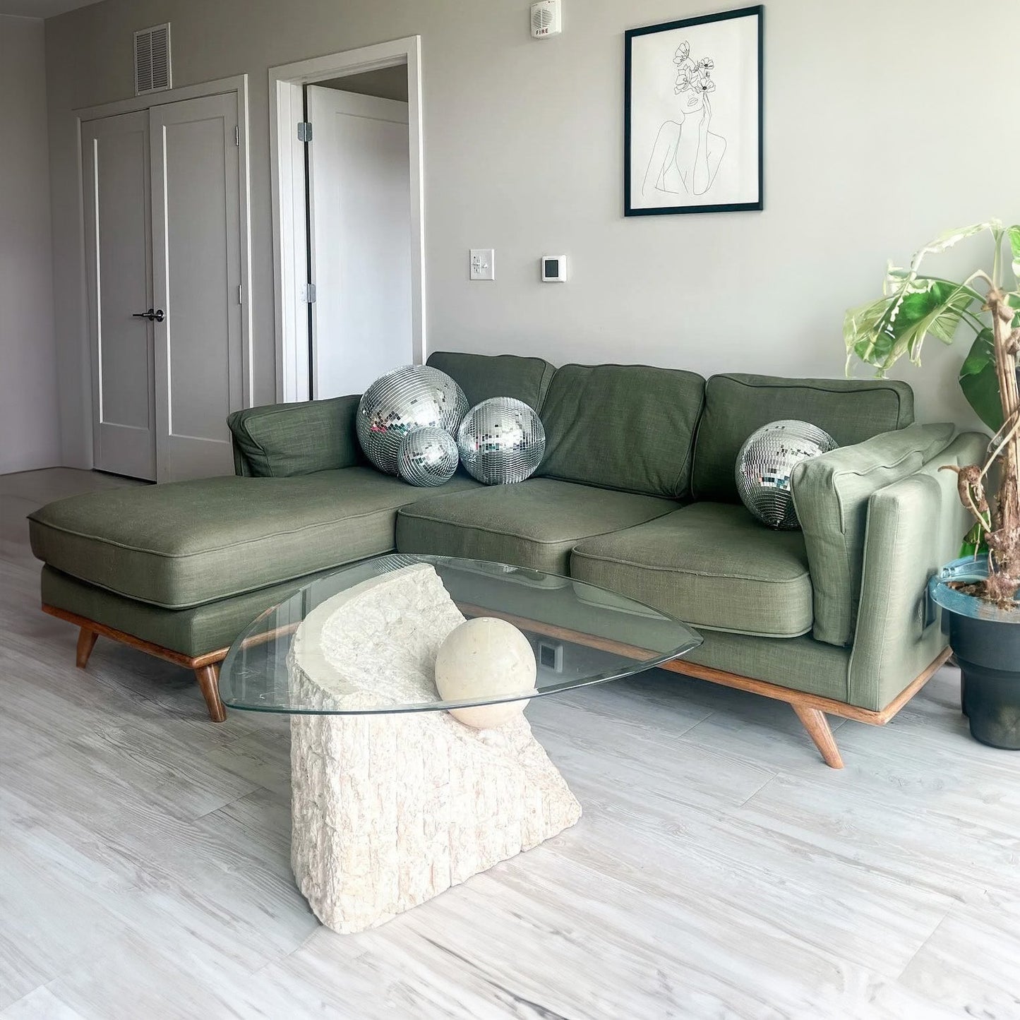 Lumo Sofa | L Shaped Sectional | Polyfill Cushions (7.5 feet)