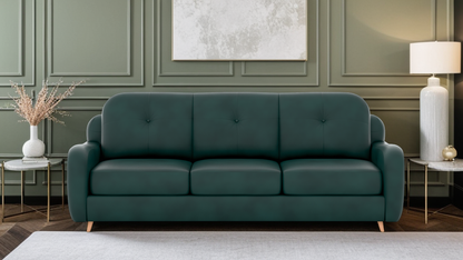 Scott 3 Seater Artificial Leather Sofa