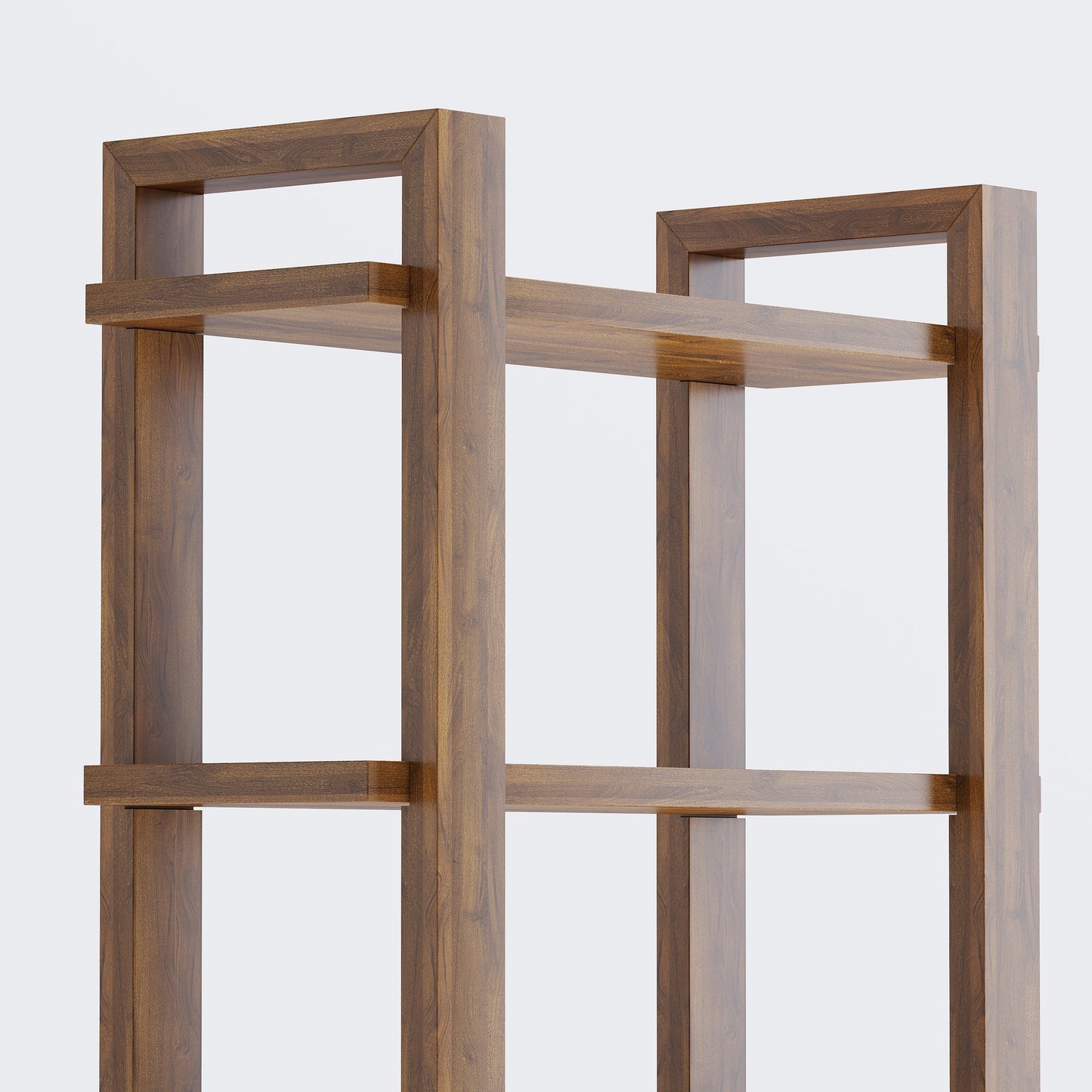 Harmony Shelf/Bookcase - 83" - Solid Teak Wood