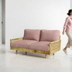 Ramon Rattan 2 Seater Sofa - 61"
