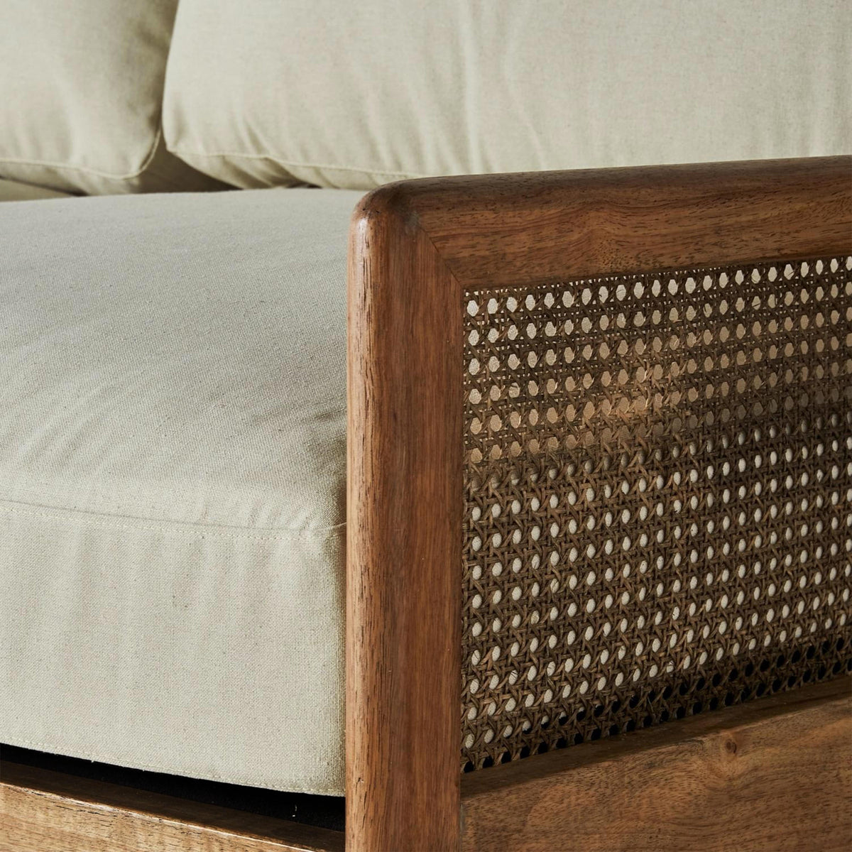 Ramon Rattan 3 Seater Sofa - 90.5"