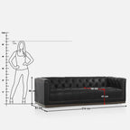Diego 3 Seater Sofa - 84"