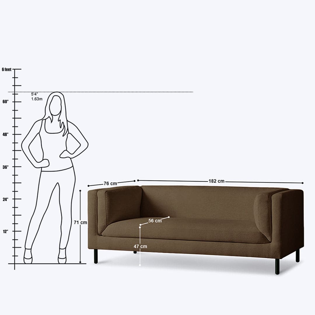 Catalan 2 Seater Sofa - 72"