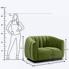 Arno 1 Seater Sofa - 35"