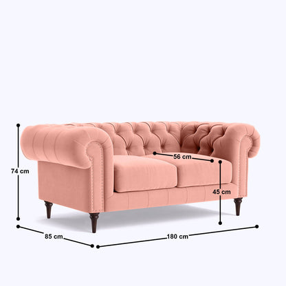 Chesterfield 2 Seater Sofa - 71"