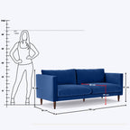 Swanson 3 Seater Sofa - 74.5"