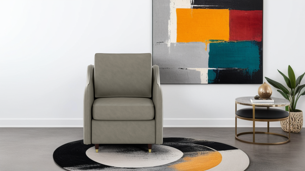 Spirit 1 Seater Artificial Leather Sofa