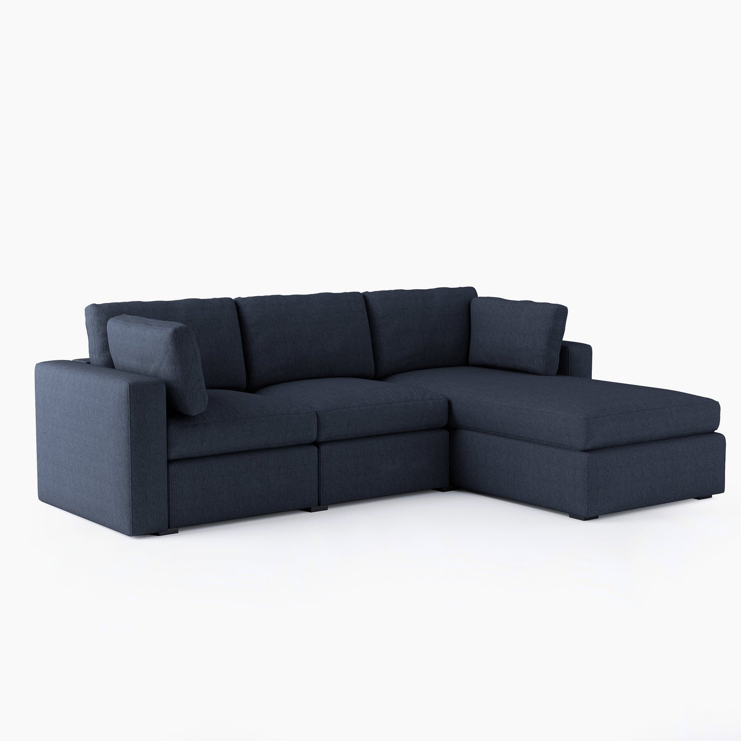 Node Sofa | L Shaped Sofa | 3 Seater (8 x 5.5 feet)